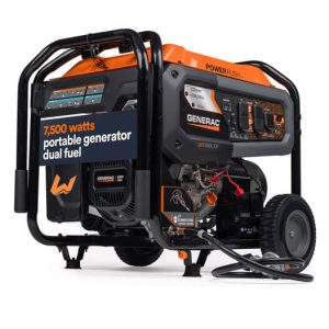 Portable Generator, 7500W | Dual Fuel | With COsense